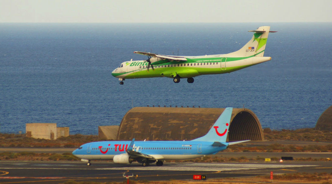 Vols à destination des Canaries