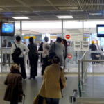 Aéroport, départ pour les vacances