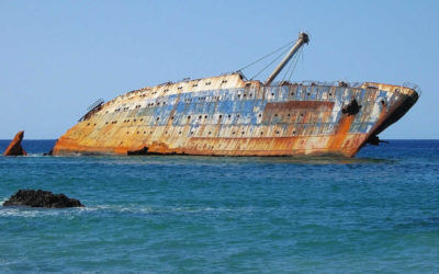 L’épave du SS America