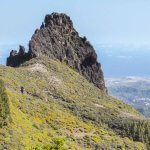Sentier au dessus de la mer sur La Palma