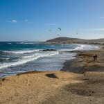 Kitesurfeurs à Tenerife