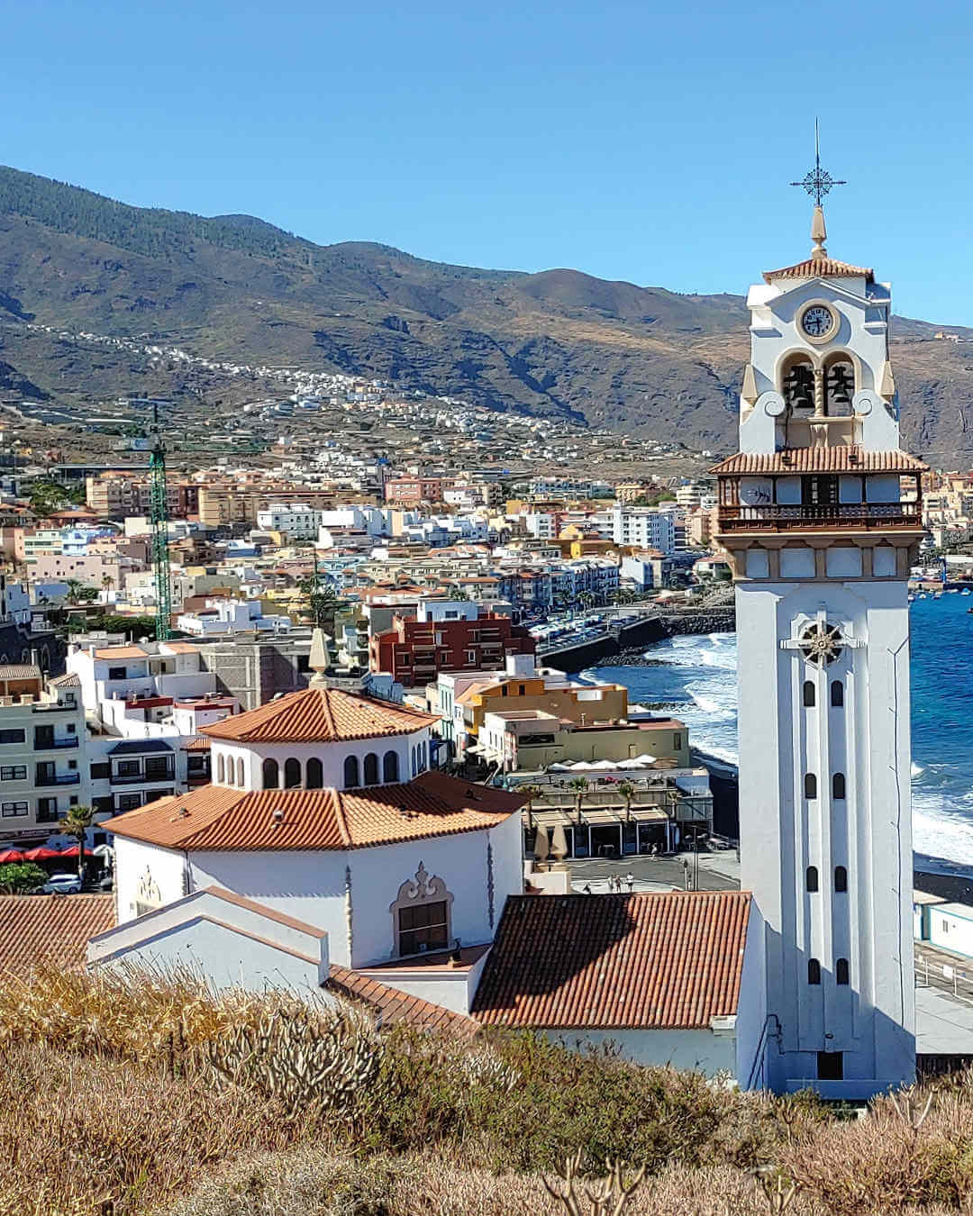candelaria, ville moderne et ville ancienne