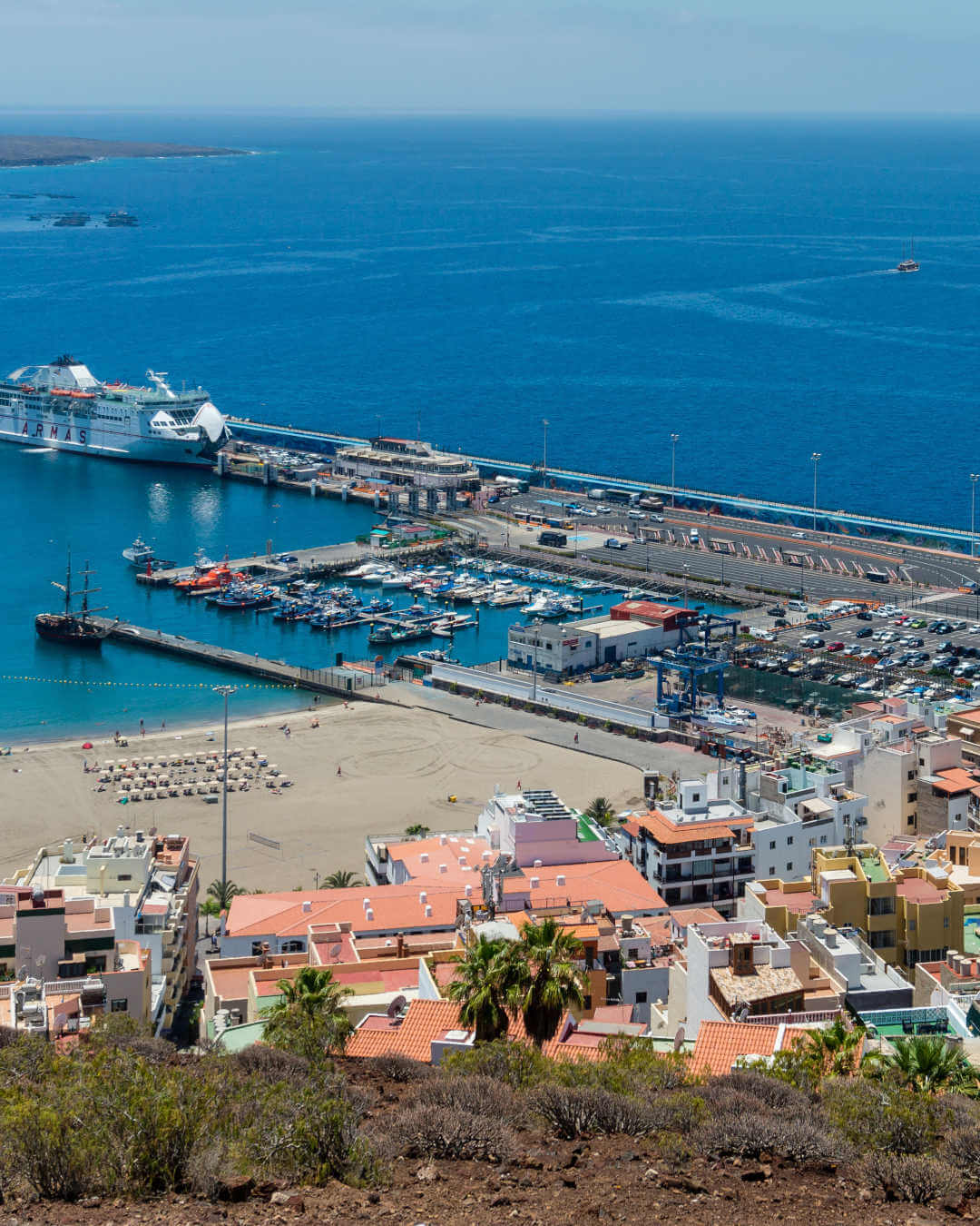 los-cristianos-tenerife-port-2 Los Cristianos, tenerife : le port