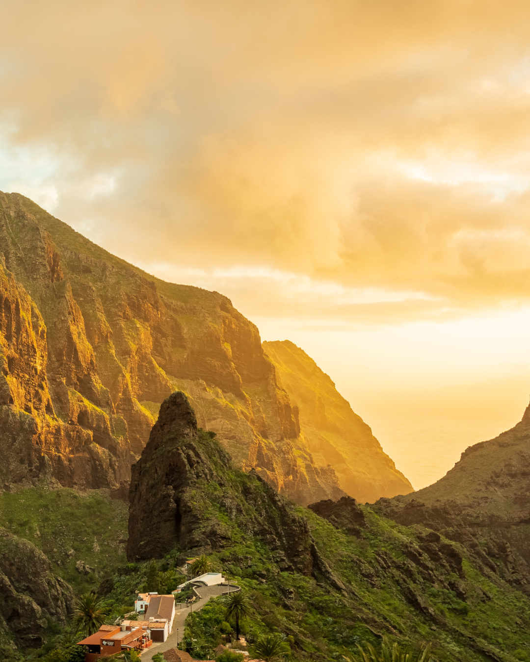 Coucher de soleil sur Tenerife