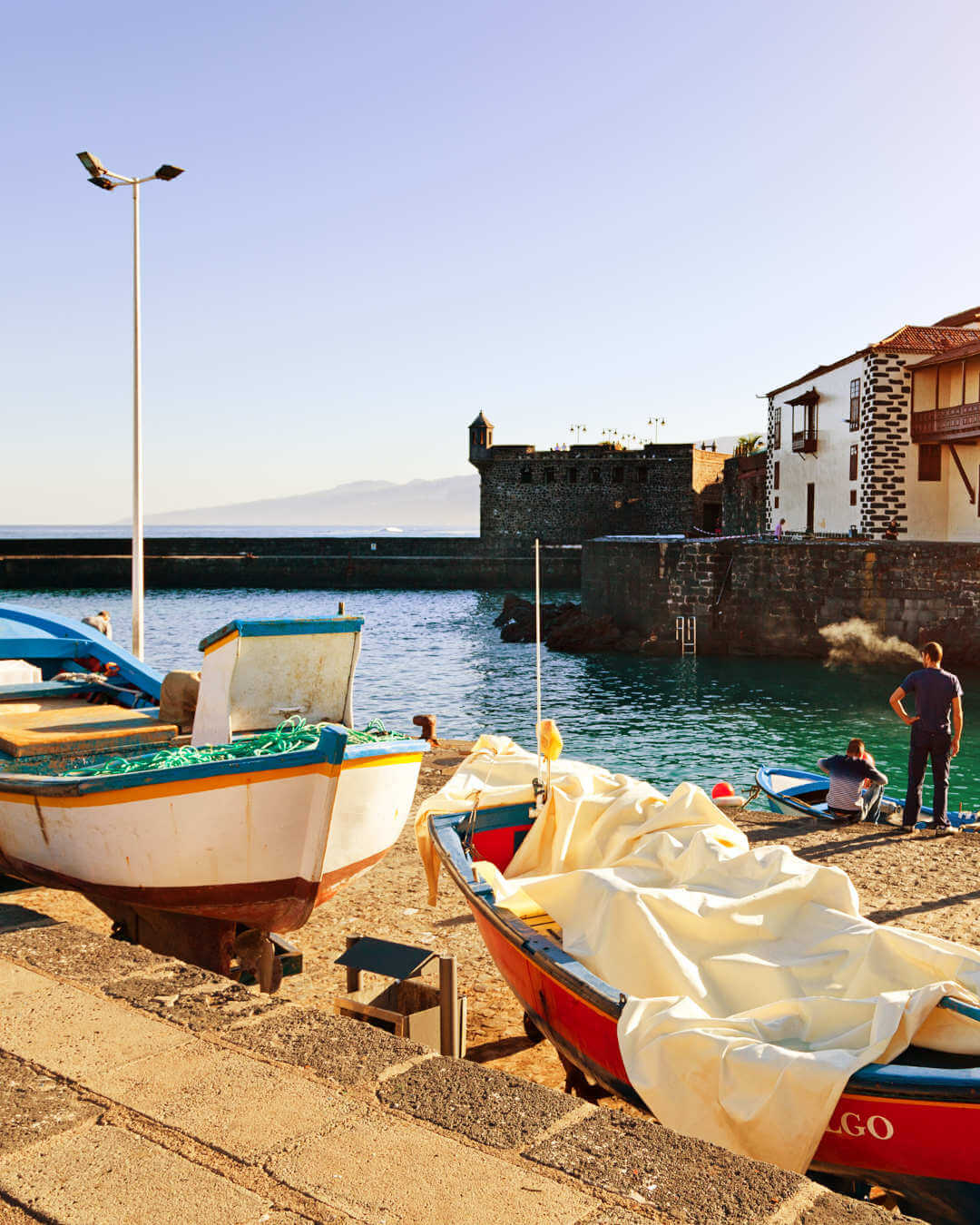 L'ancien petit port de Puerto de la Cruz