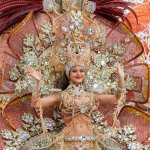 reine du carnaval à Tenerife