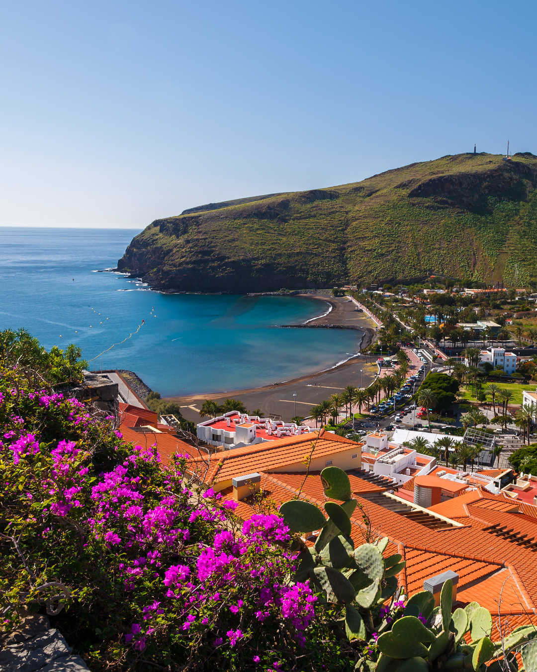Vue sur Playa de Santiago