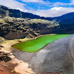 El Golfo et son lagon vert sur Lanzarote