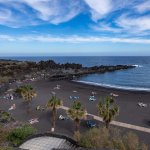 Plage de sable noir de La Palma