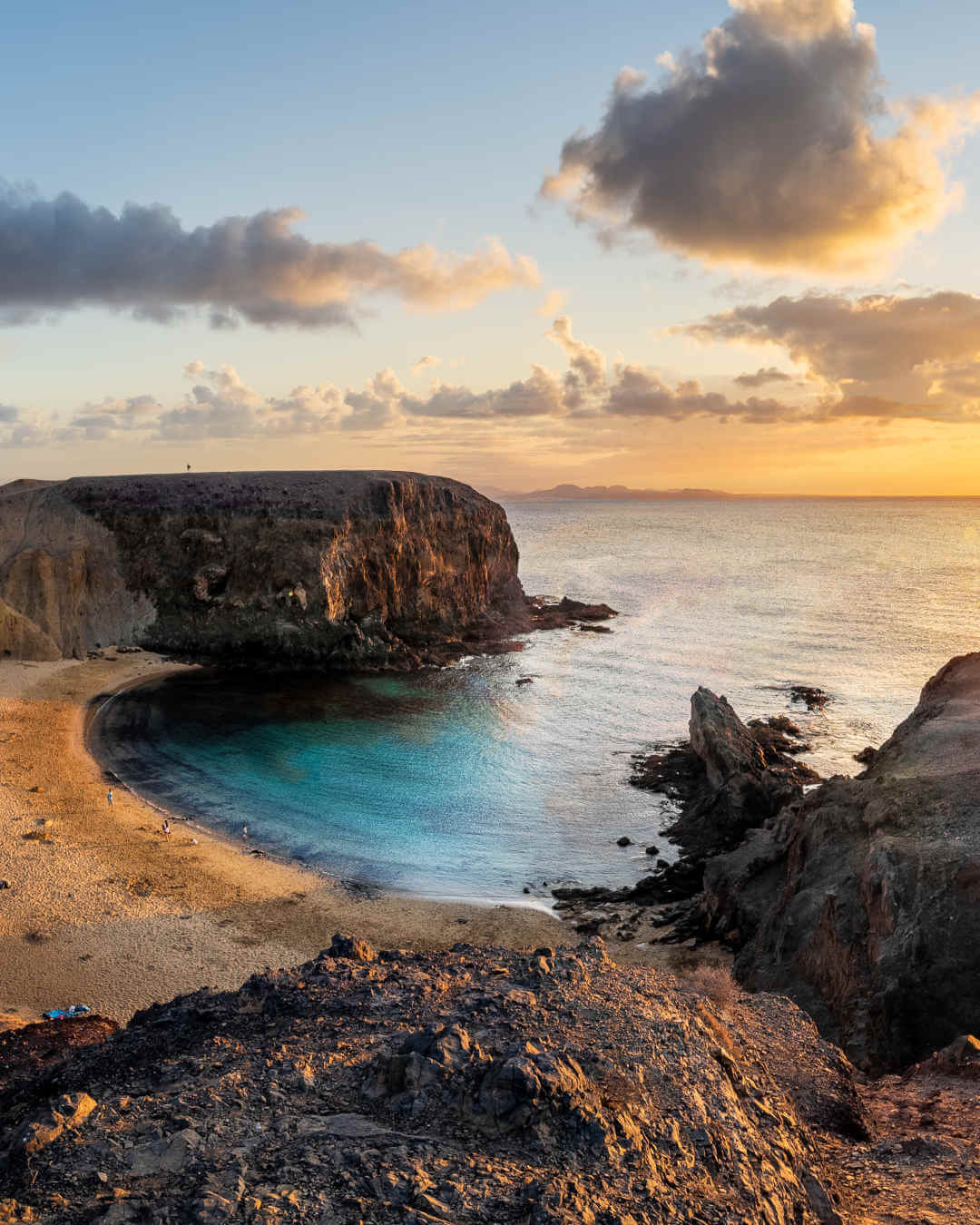 plage de papagayo sur Lanzarote