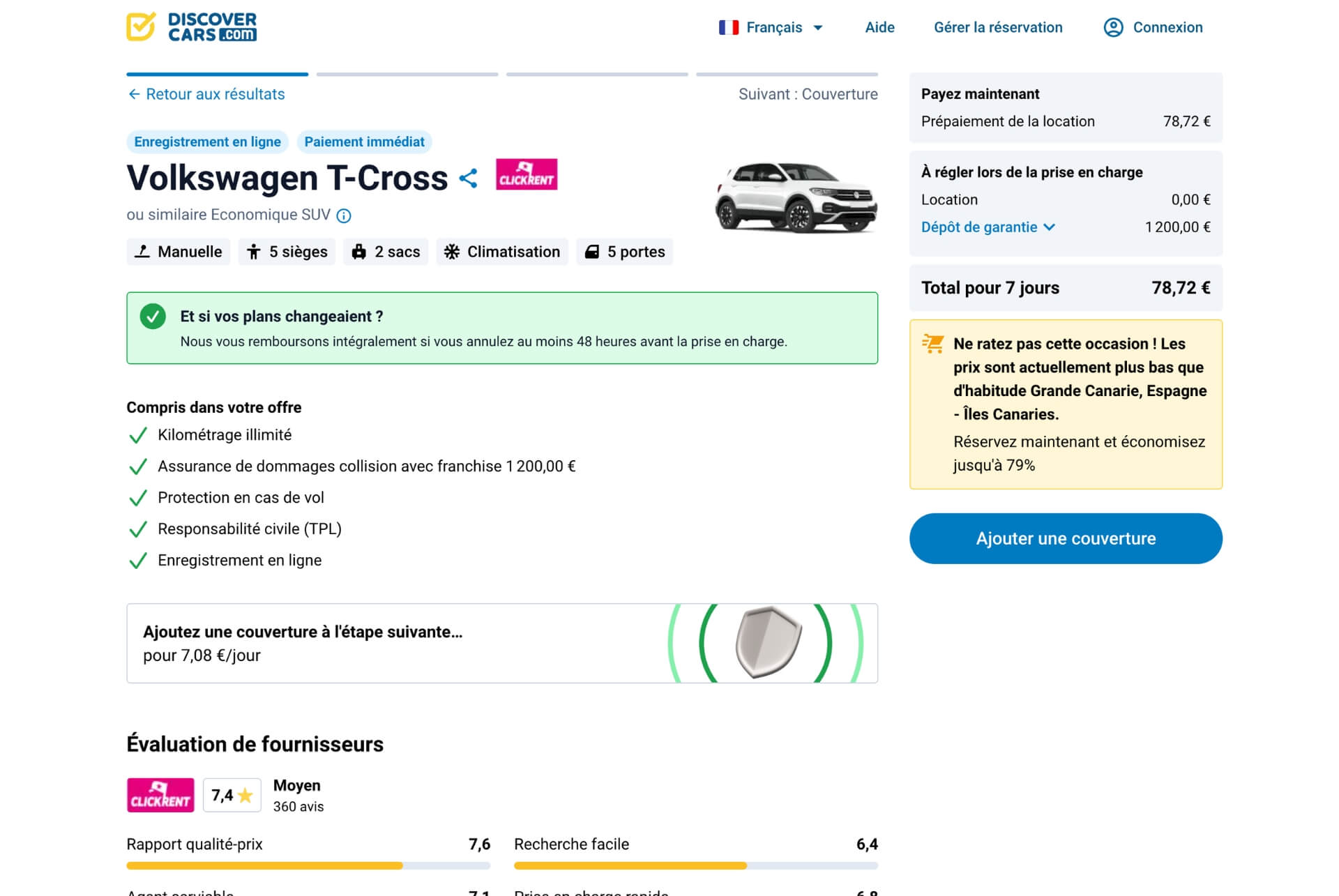 suv location de voiture a gran canaria